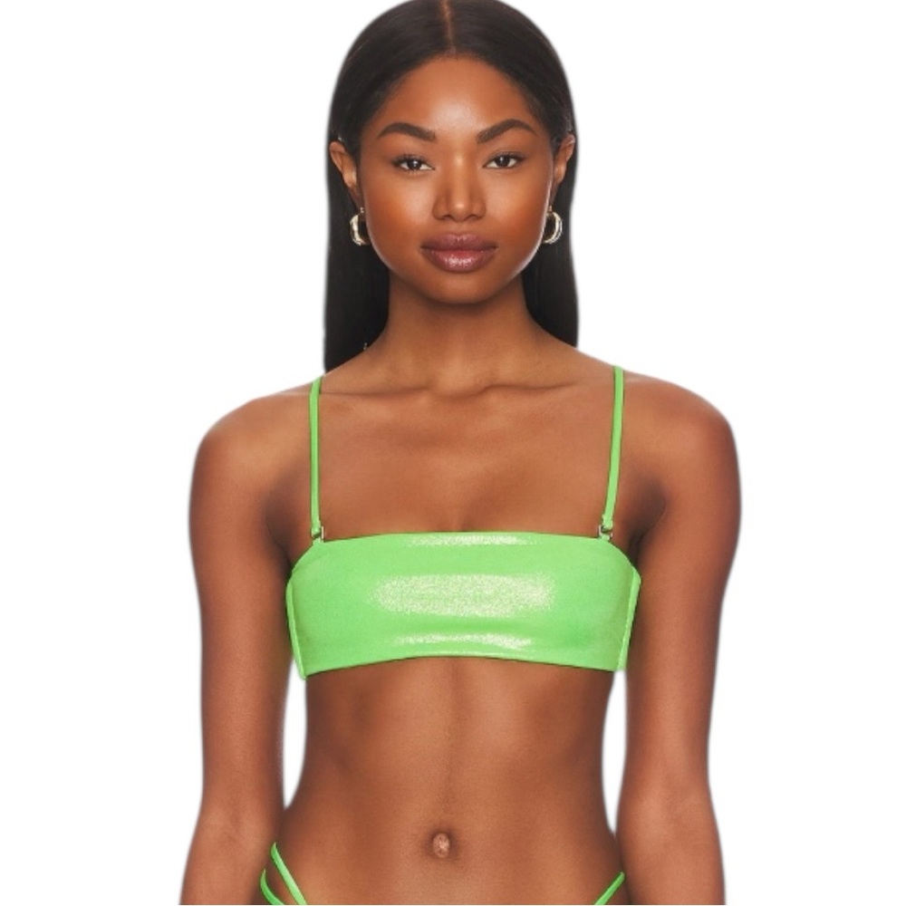MICHAEL COSTELLO x Revolve Faye Bikini Top Size M NWT